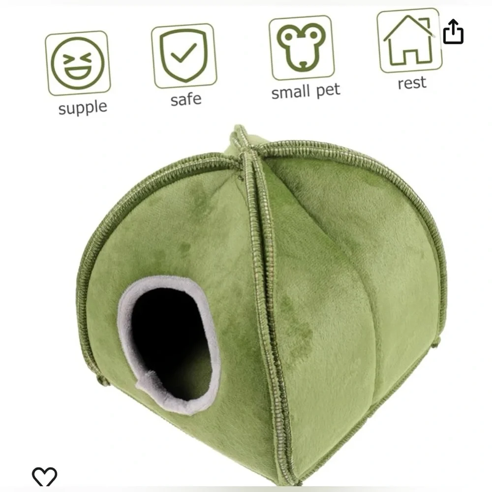 Beavorty Hamster Nest Sponge Chinchilla House. Also Guinea Pig/Hedgehog House.